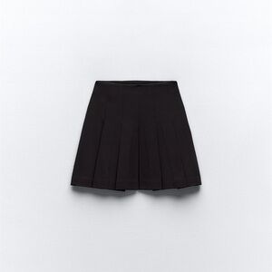 Zara pleated mini skirt